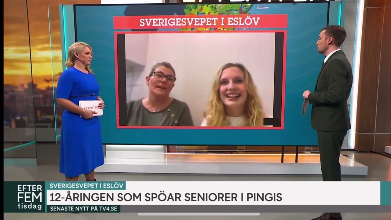 Siri BENJEGÅRD i Efter fem i TV4