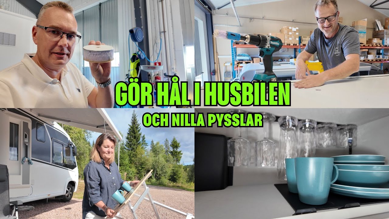 Unboxing & Husbilsfix –Mera glas, 5G/4G takantenn & nytt 230v uttag | varahusbilsresor.se