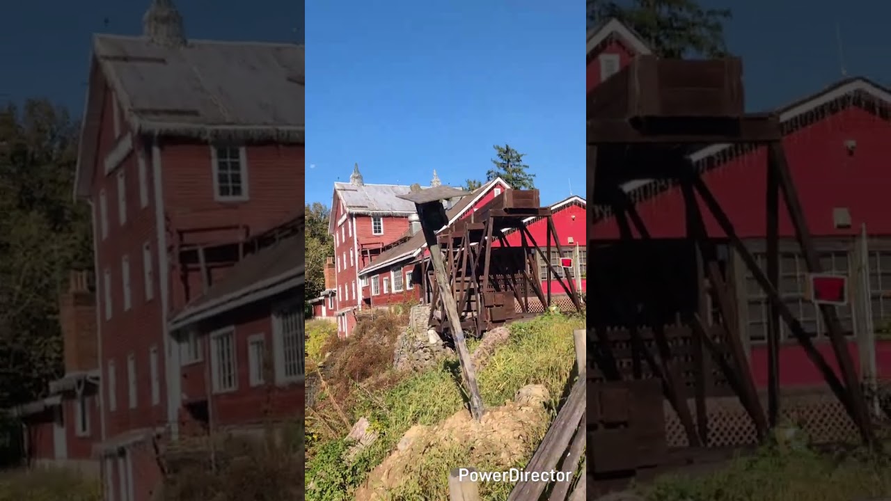 Clifton Mill in Ohio. Walking around in October before the lights go up. 