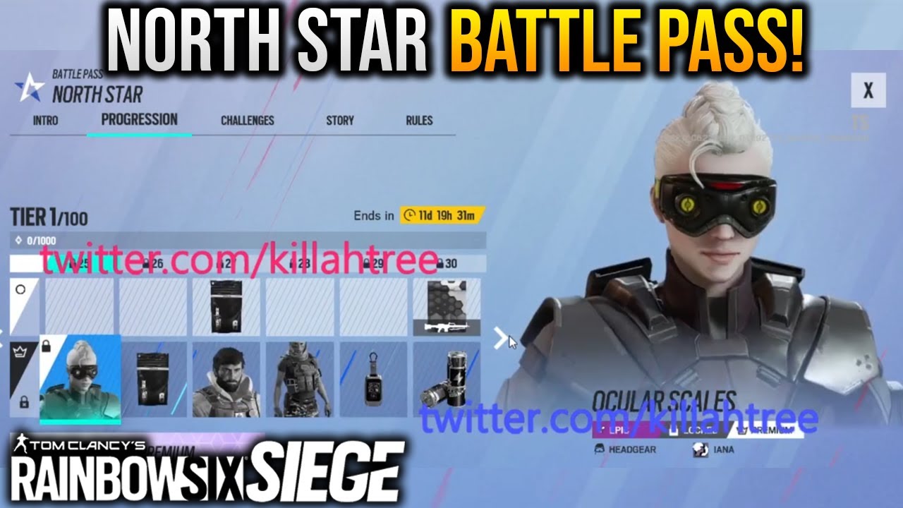 First Look At North Star Battle Pass Year 6 Season 2! - Rainbow Six Siege North Star