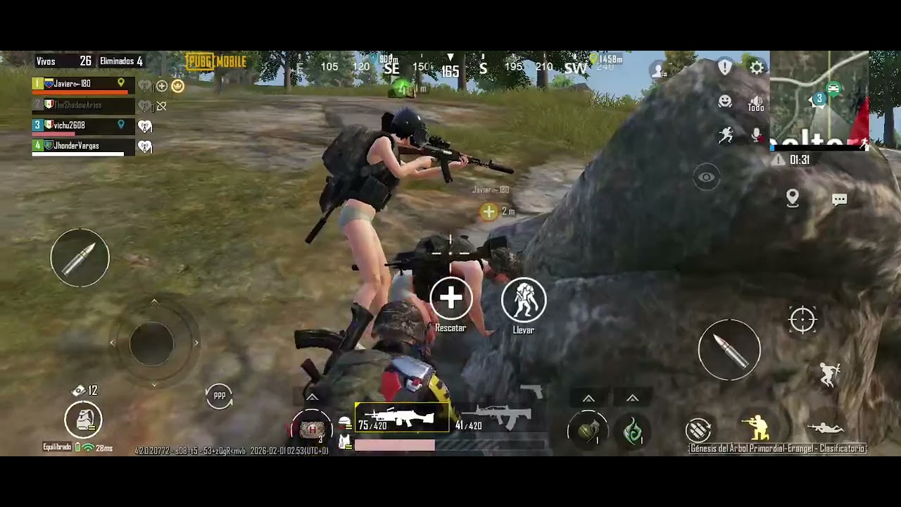 Aquí la prueba de calidad en el video que les parece 