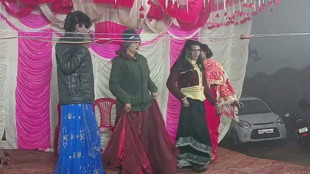 @कहरवा गाना@निंदिया में जगायौ दिल दुखियों बलमा@रमेश सुपरहिटनौटंकी नाच SK blp Nautanki 