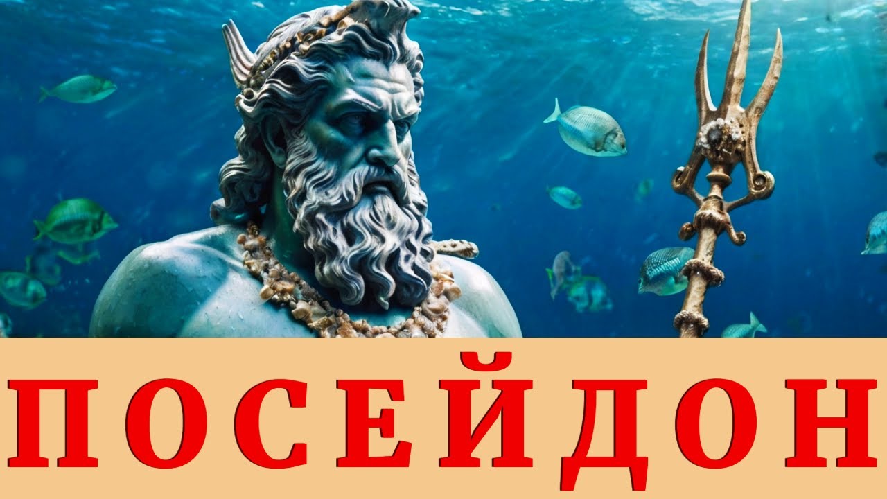 Посейдон: история Бога Морей в Греческой Мифологии
