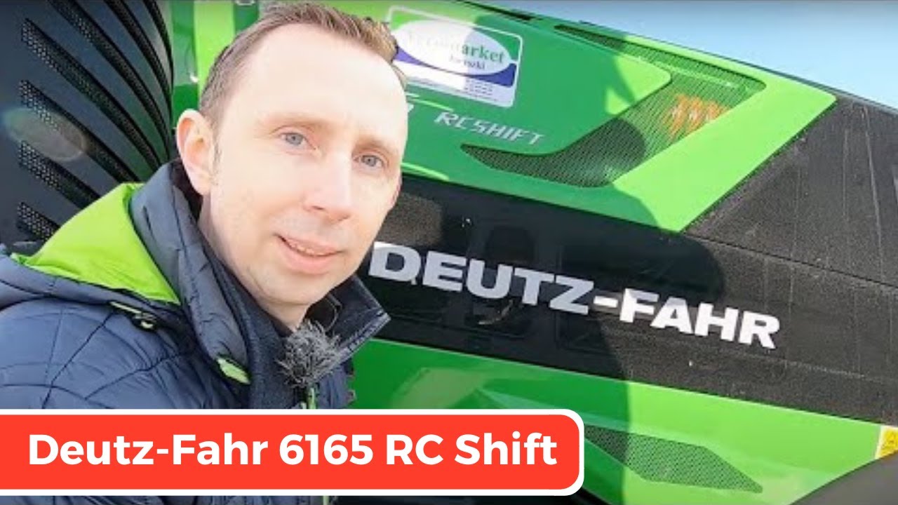 Traktor DEUTZ-FAHR 6165 RCshift Agrotron 🤓 Agromarket Jaryszki