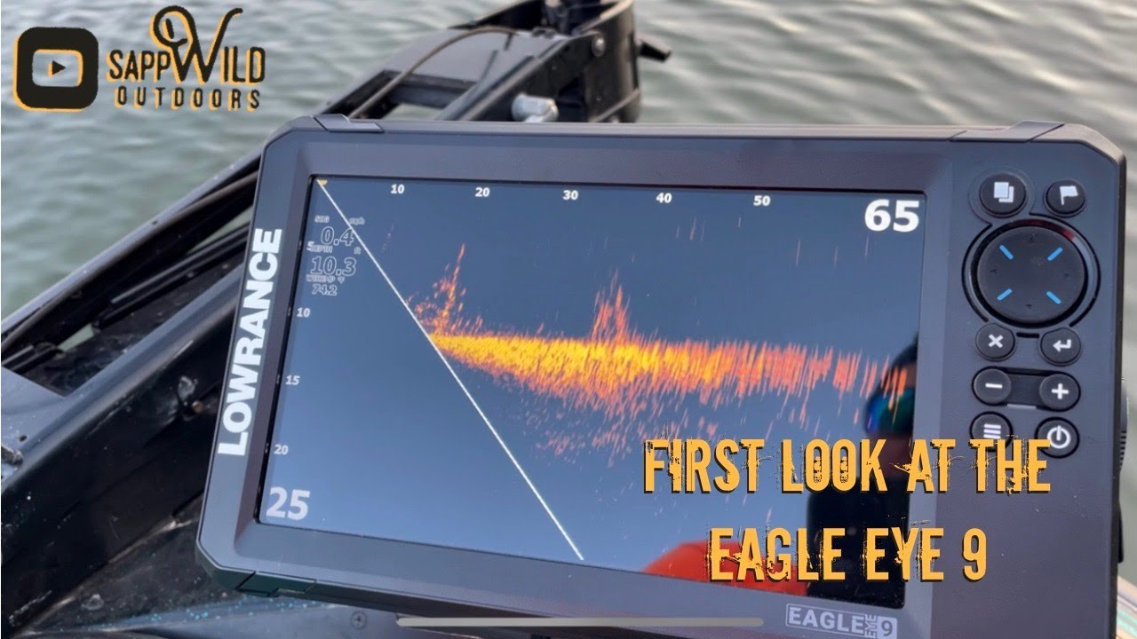 Эхолот Lowrance Eagle Eye 9 Live | Размышления после первого взгляда на озеро