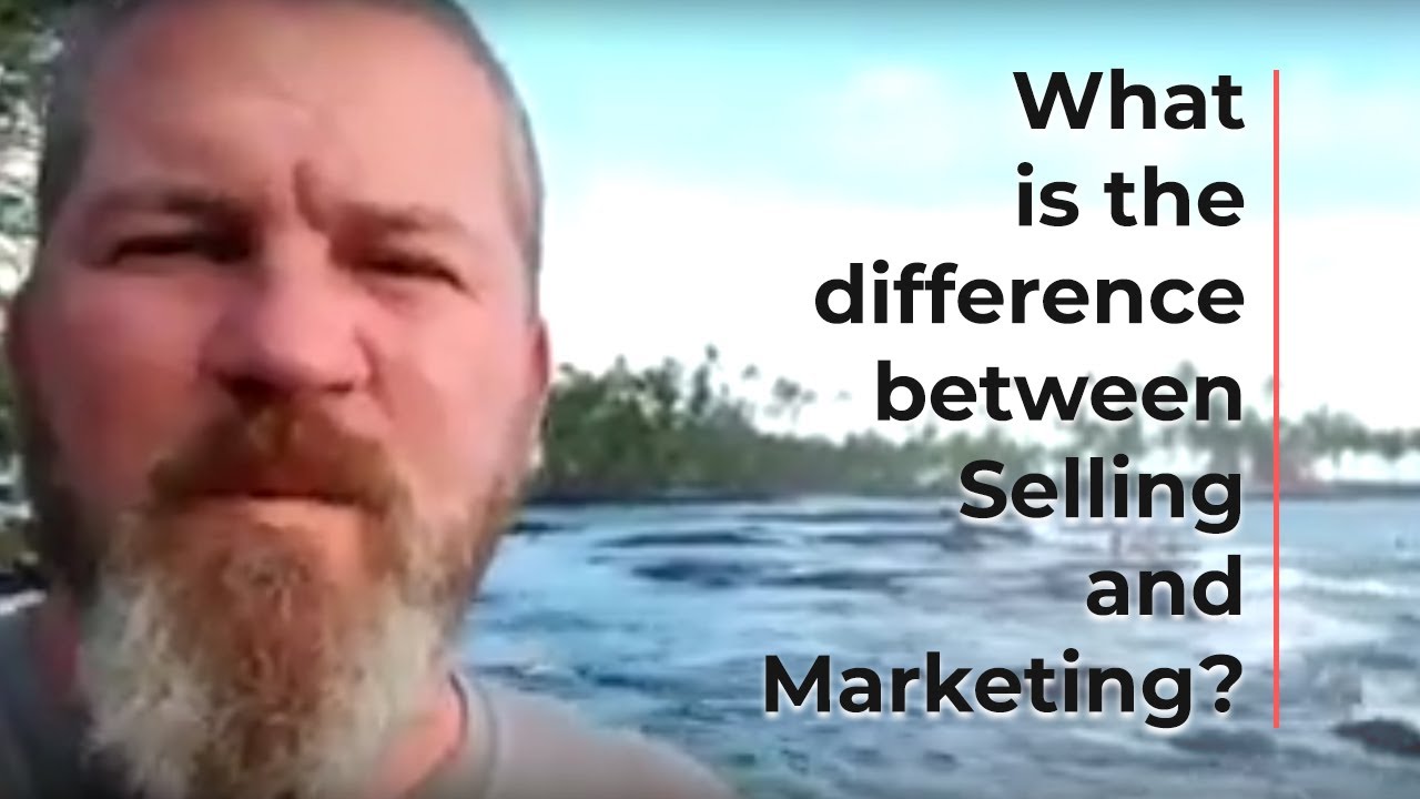 What is the difference between Selling and Marketing?