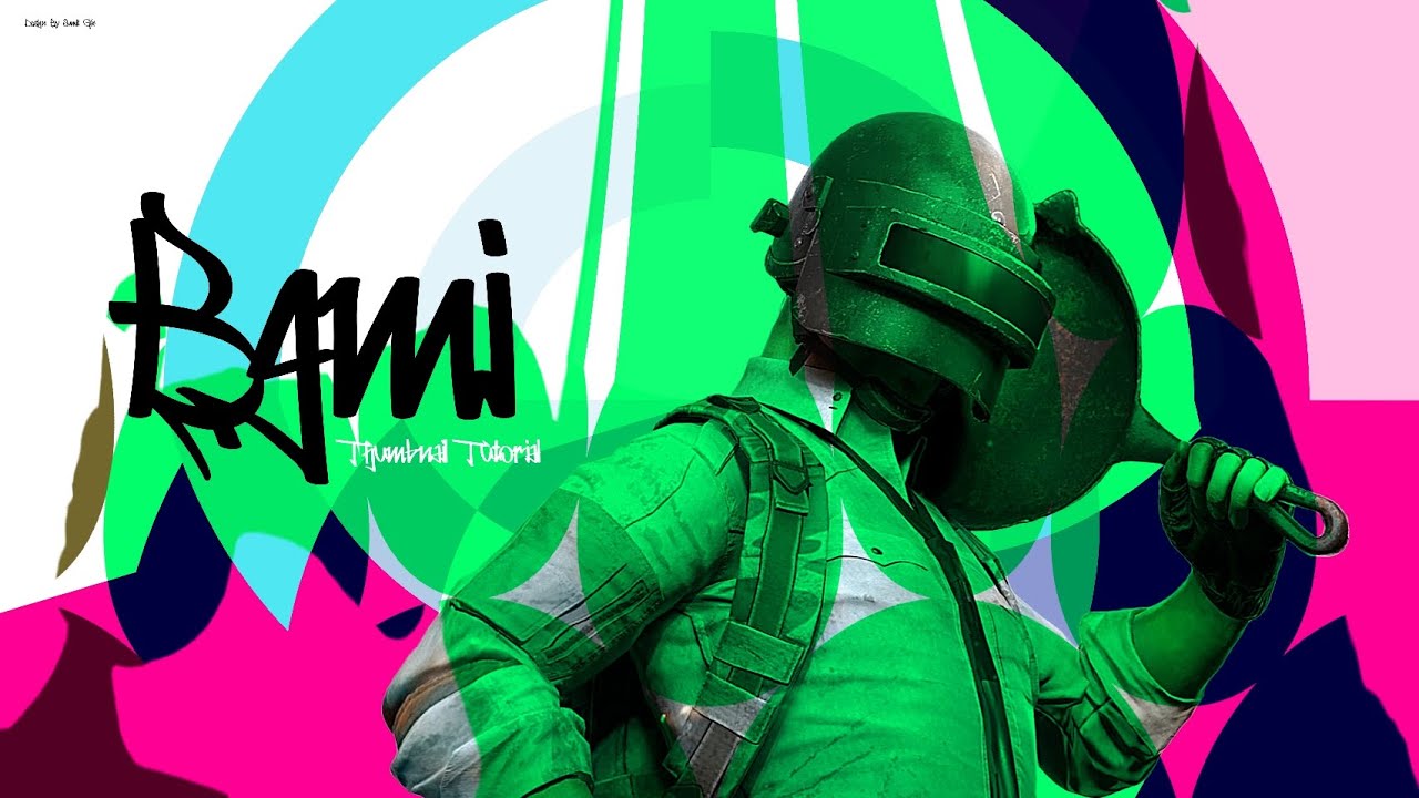 Bgmi Pubg - Thumbnail Tutorial For Beginners [ Uncut Video ] Sumit Gfx