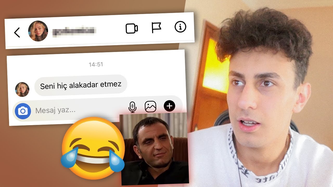 MESAJLARLA İNSANLARI TROLLEMEK !?