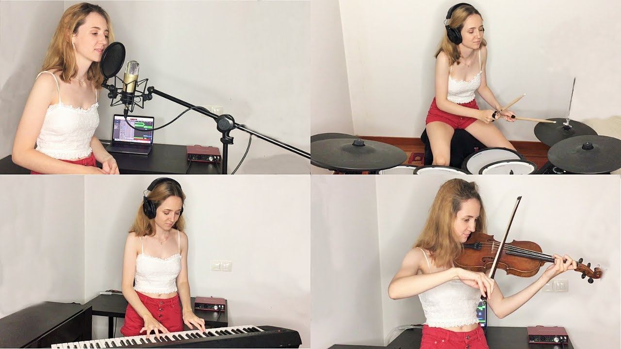 A Sky Full Of Stars – Coldplay cover (vocals, violin, piano & drums) - SHONA