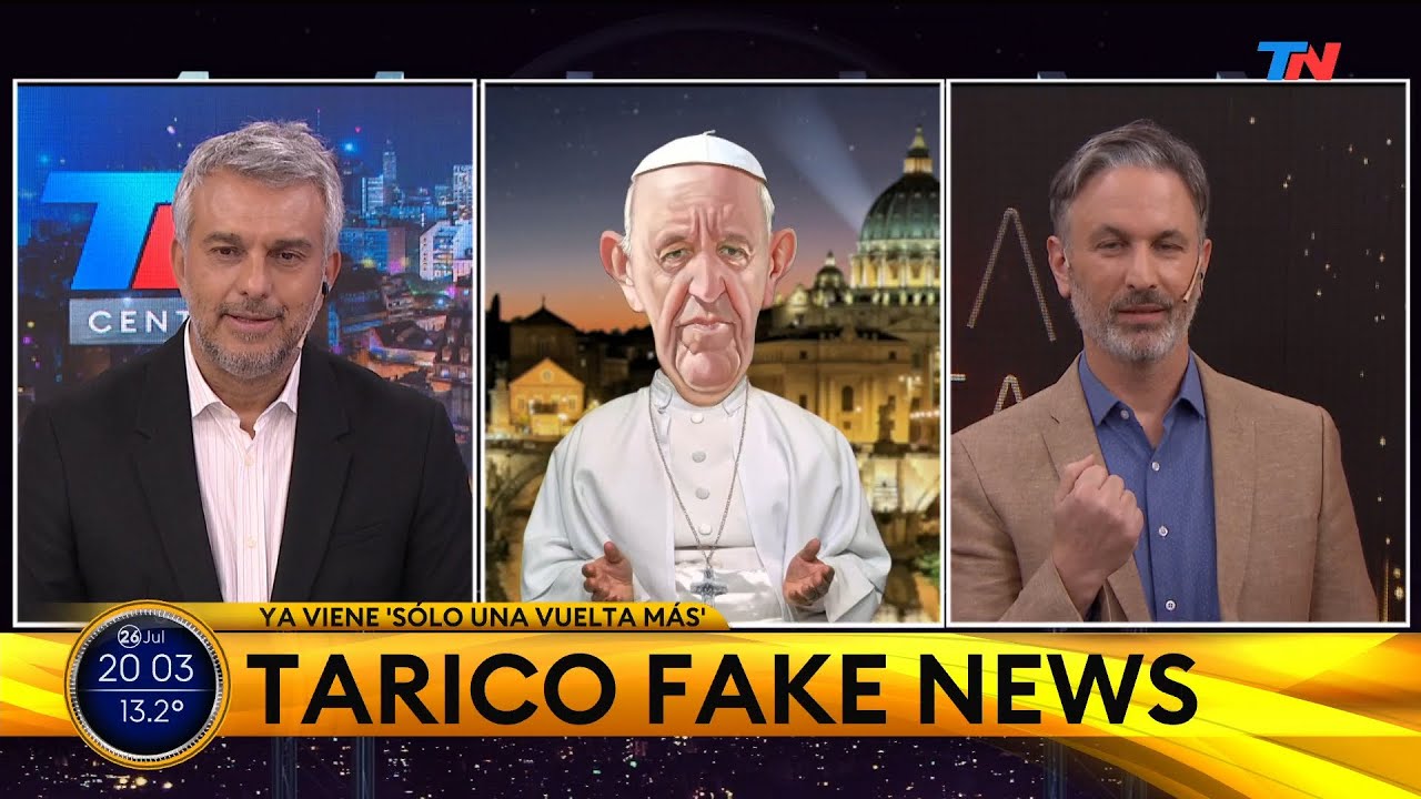 TARICO FAKE NEWS: “EL PAPA FRANCISCO” en 