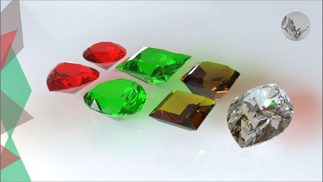 🎁 Domingo de Regalo | Rhino 3D | Piedras para Joyeria