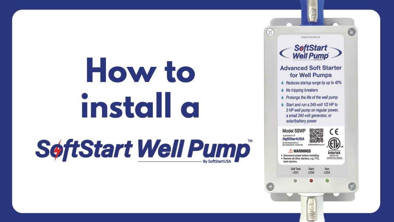How to Install a SoftStart Well Pump with Breakers | Step-by-Step Guide