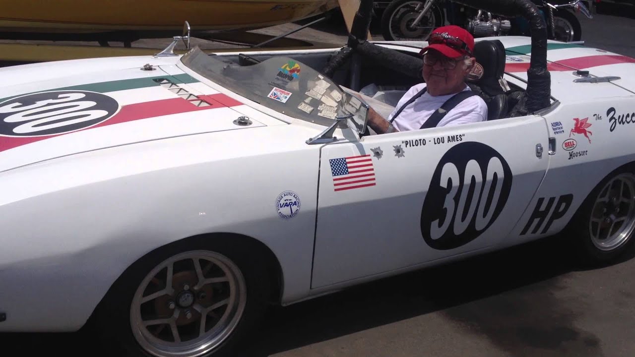Fiat Abarth 850 Spider Race Car ansa exhaust