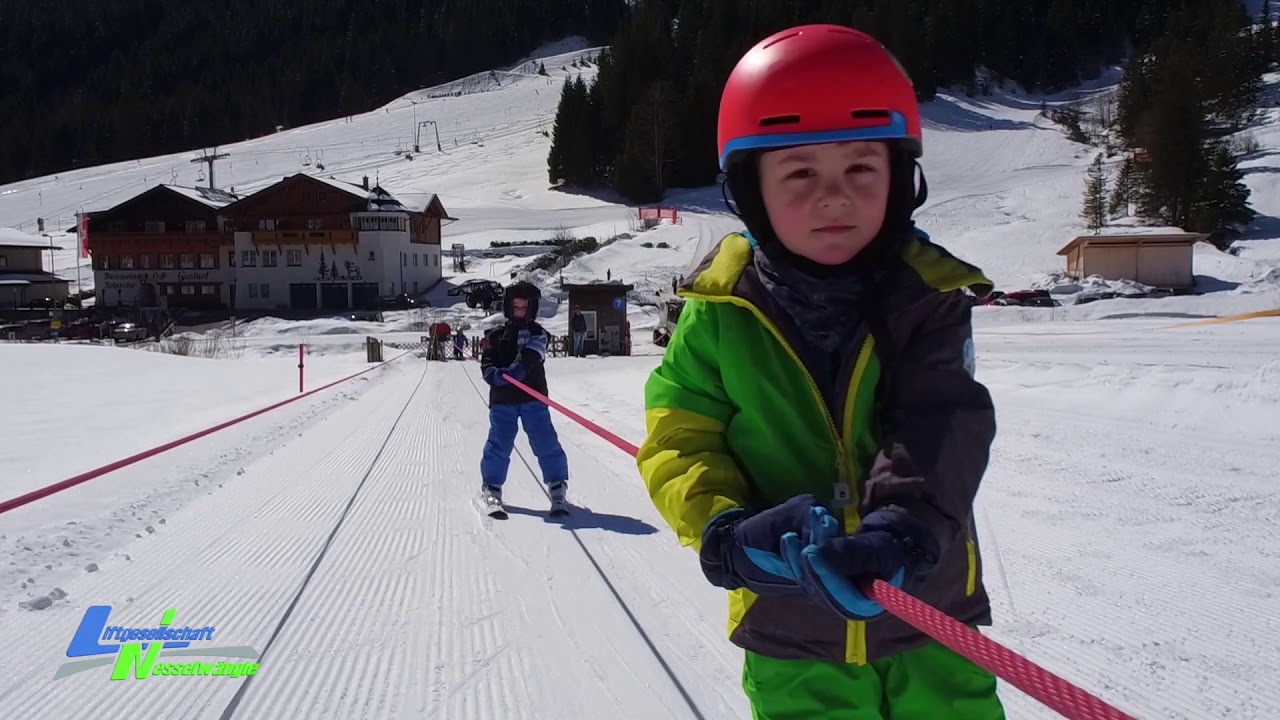 Lifte Nesselwängle im Tannheimer Tal - das Erlebnis im Winter - Skigebiet, Rodeln, Wandern