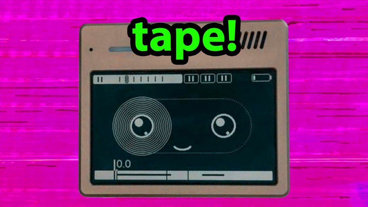 tape! - the pocket audio sketchbook