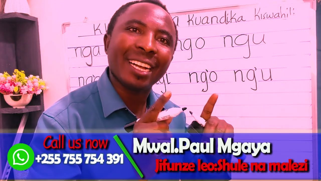 Kusoma na kuandika kiswahili #Master Swahili Pronunciation: Understanding G, GW, and NG' Syllables .