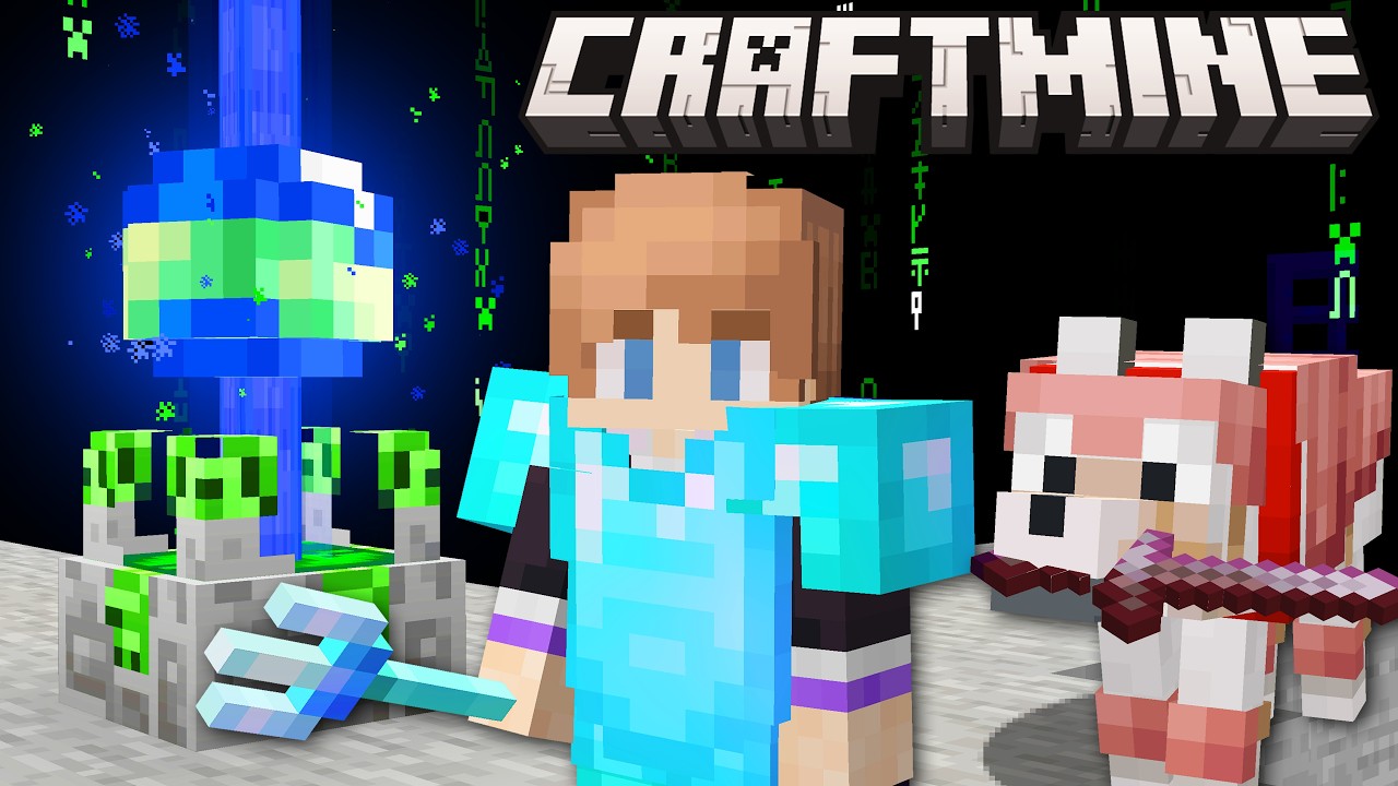 I Survived 24 Hours in Minecraft's CRAFTMINE Update..