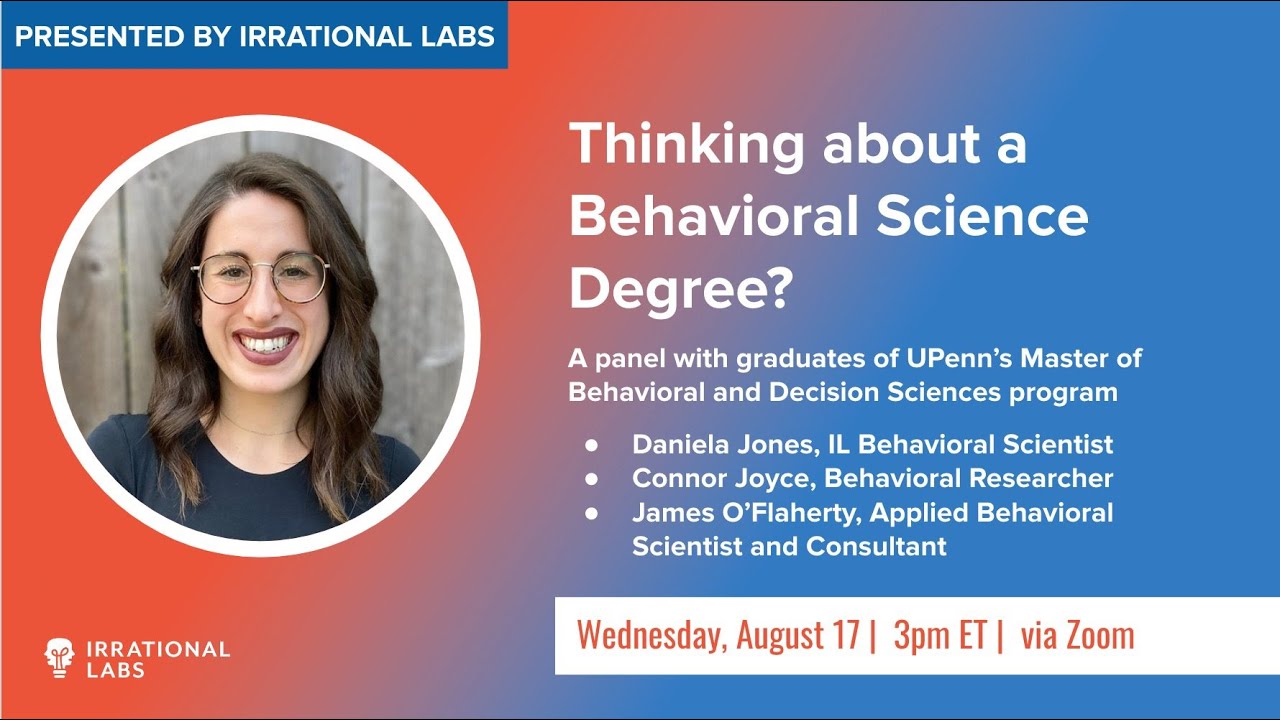 Thinking about a Behavioral Science Degree?