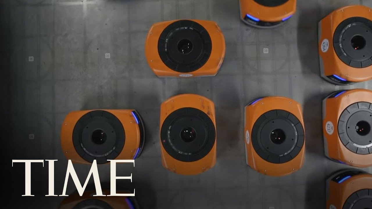 See the Robots Who Ship Your Amazon Packages | TIME