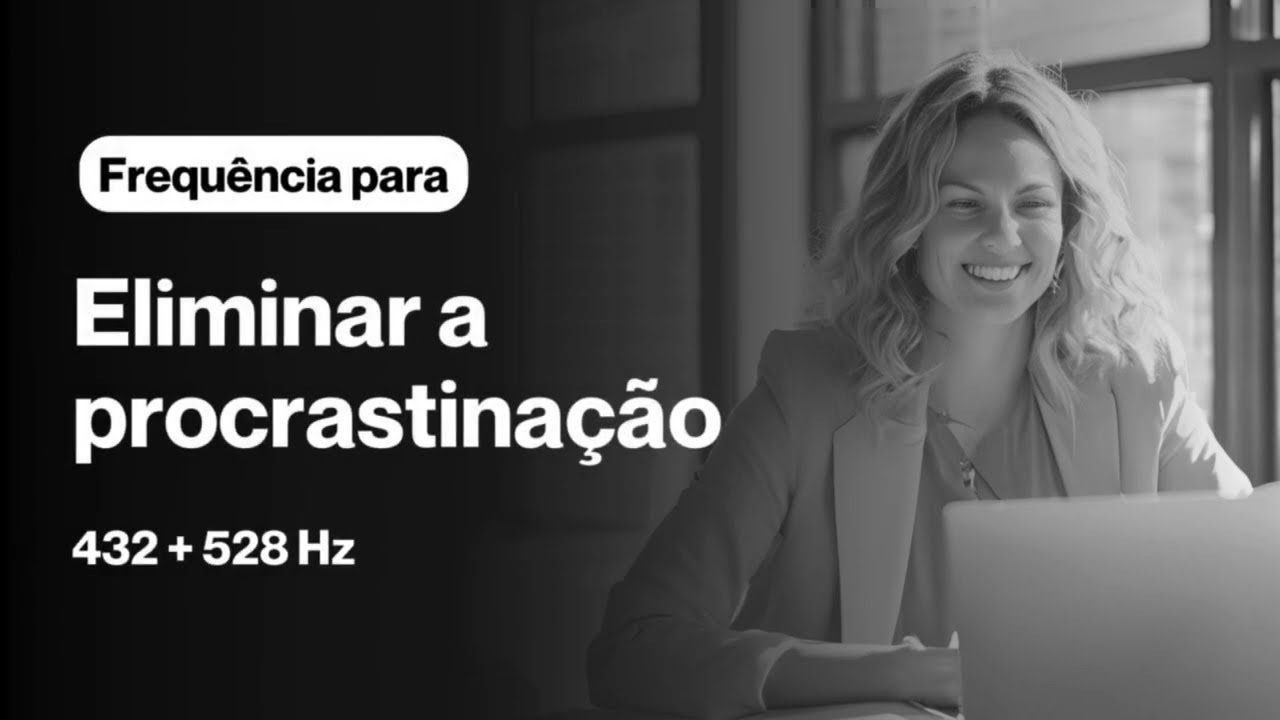 Frequência para AUMENTAR A CONCENTRAÇÃO 432+528Hz | TELA PRETA | Cura pelo Som