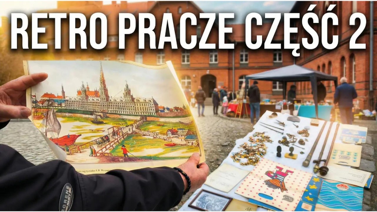 ODDALI DOROBEK ŻYCIA ZA GROSZE? SZOKujące ZNALeziska na REtro PRAczach #pchlitarg #vintage #retro