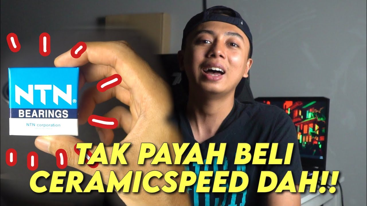 STEEL BEARING NTN NI LAGI POWER DARI CERAMICSPEED!