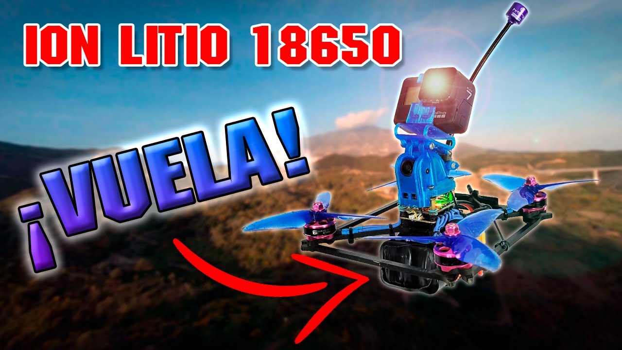 Baterías Li Ion, merecen la pena? | PRUEBA de VUELO! 🚁