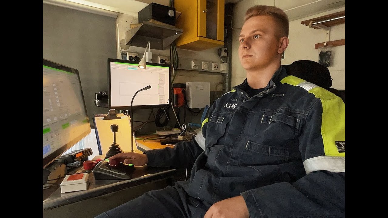 Lauri Kurttila kertoo kesätyöstään SSAB:n Raahen-tehtaalla