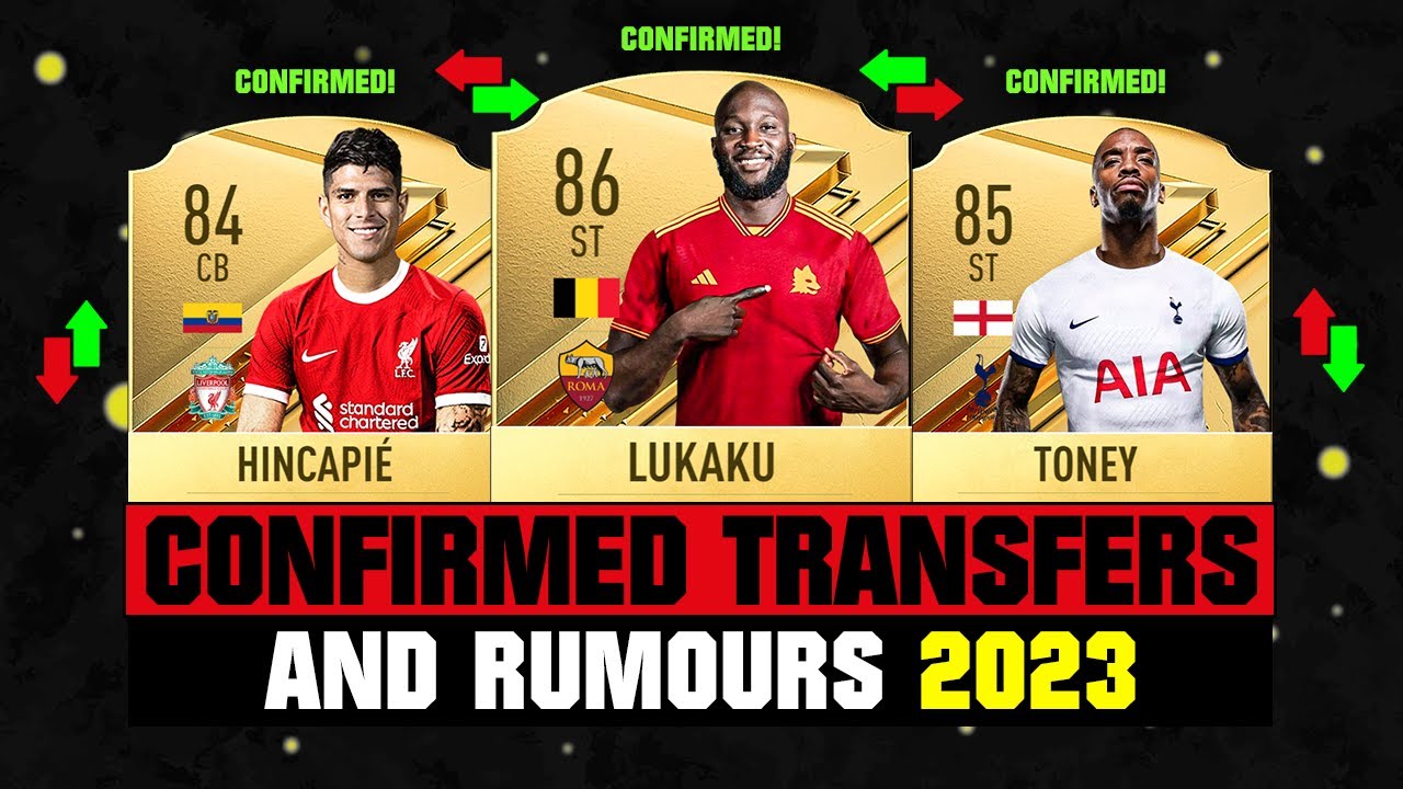 FIFA 24 | NEW CONFIRMED TRANSFERS & RUMOURS! 🤪🔥 ft. Lukaku, Hincapie, Toney... etc