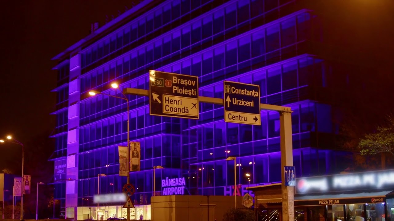 Purple Night Romania 2022 - Baneasa Airport Tower, Bucharest by CPI Properties