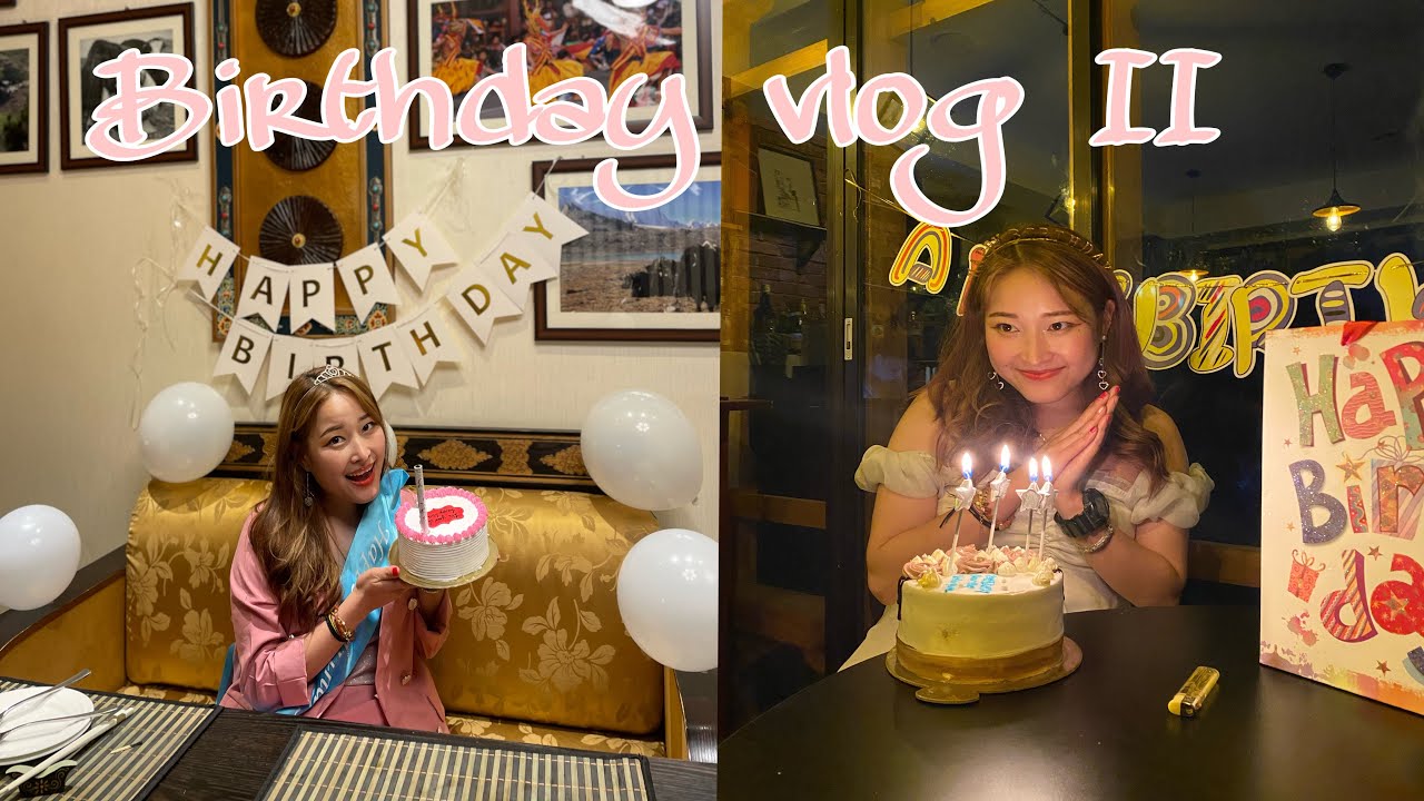 • Birthday vlog part II • life in Bhuta | 2022 friends and family