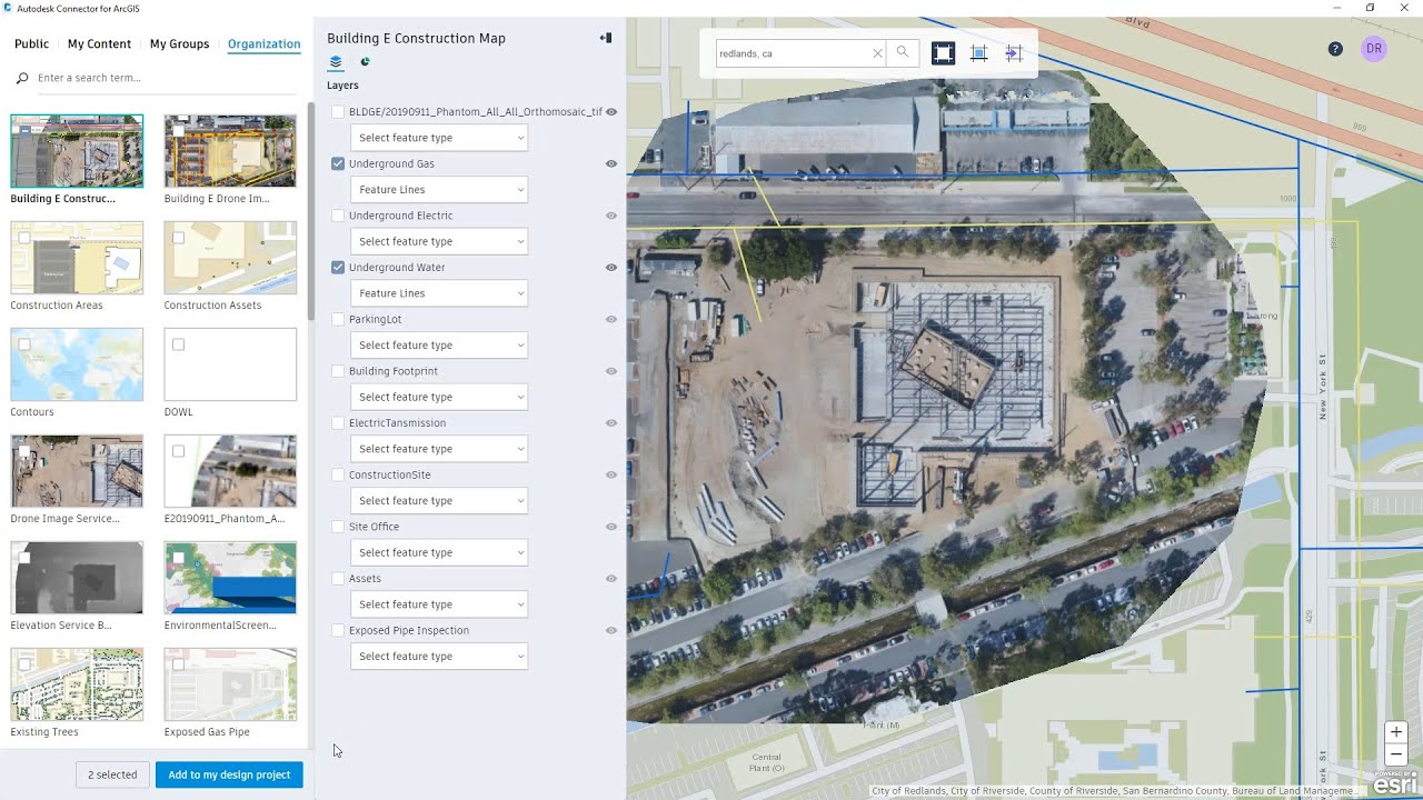 Access GIS data through Autodesk Integrations