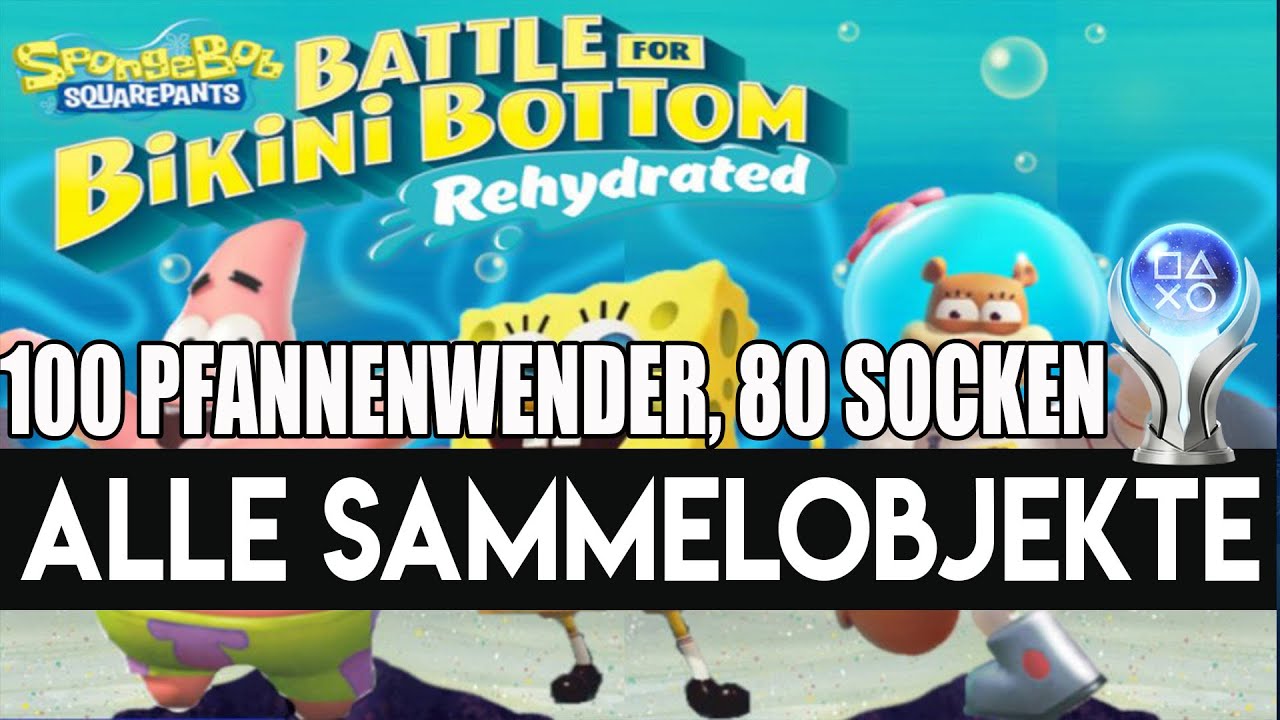 SpongeBob Square: Battle for Bikini Bottom - 100% Guide - Alle Socken - Alle Pfannenwender