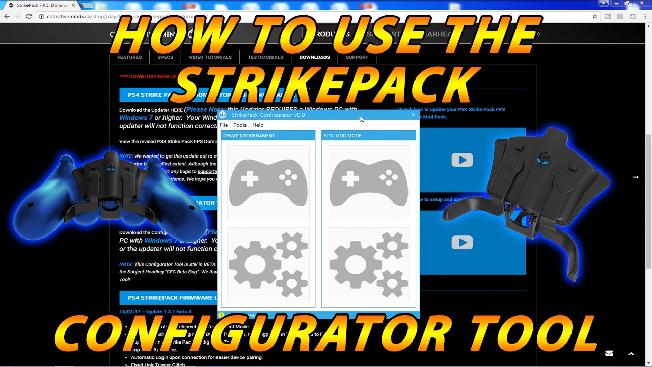 PS4 Strikepack Configurator Tool -  Full Tutorial, How To & Testing