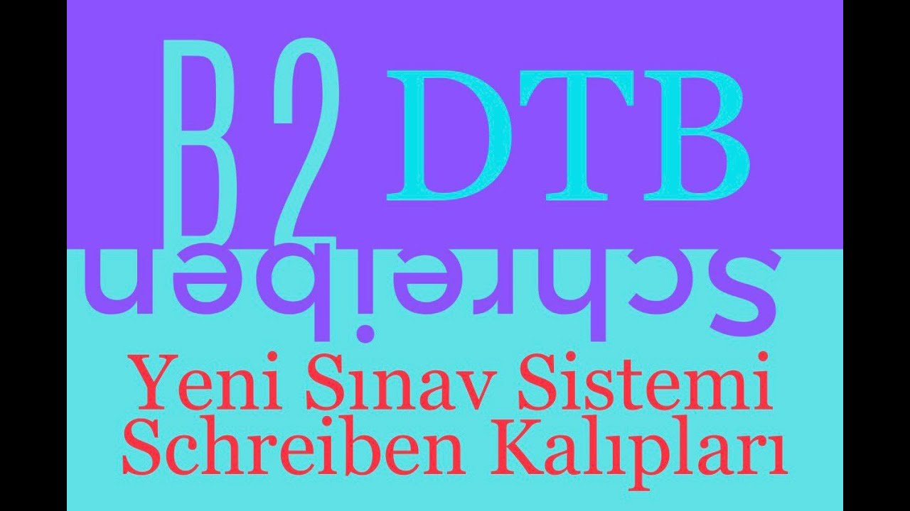 B2 DTB-SCHREIBEN (B2 DEUTSCH-TEST FÜR DEN BERUF KAMPI)