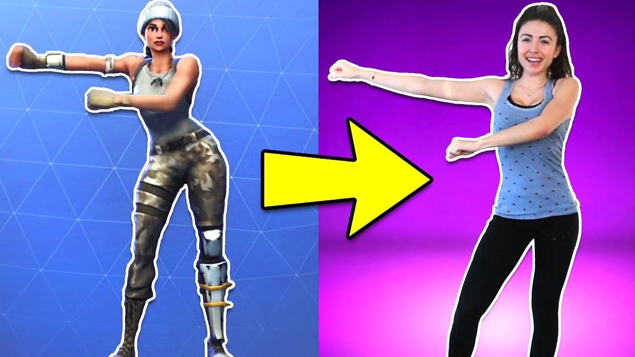 FORTNITE DANCES IN REAL LIFE!!