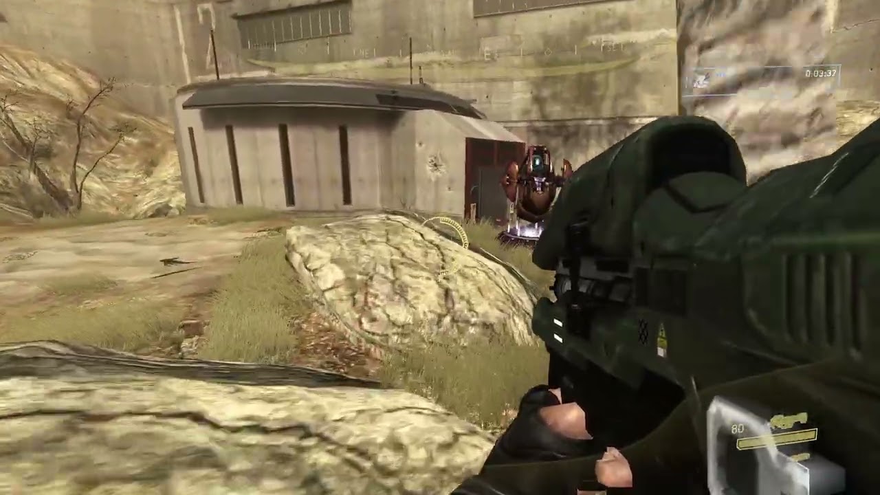 (WR) Uplift Reserve - No Vehicles - Easy - Solo - 6:22 - (Halo 3: ODST)