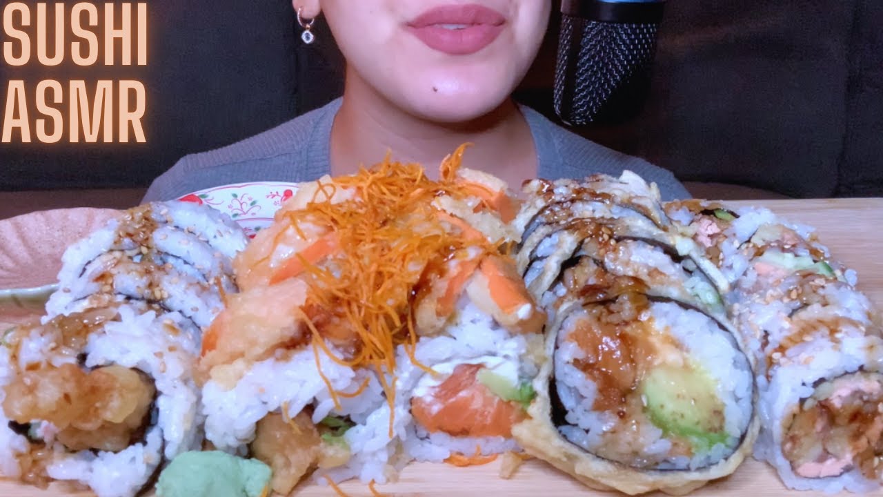 ASMR | Sushi 🍣 | Eating sounds | Mukbang 먹방