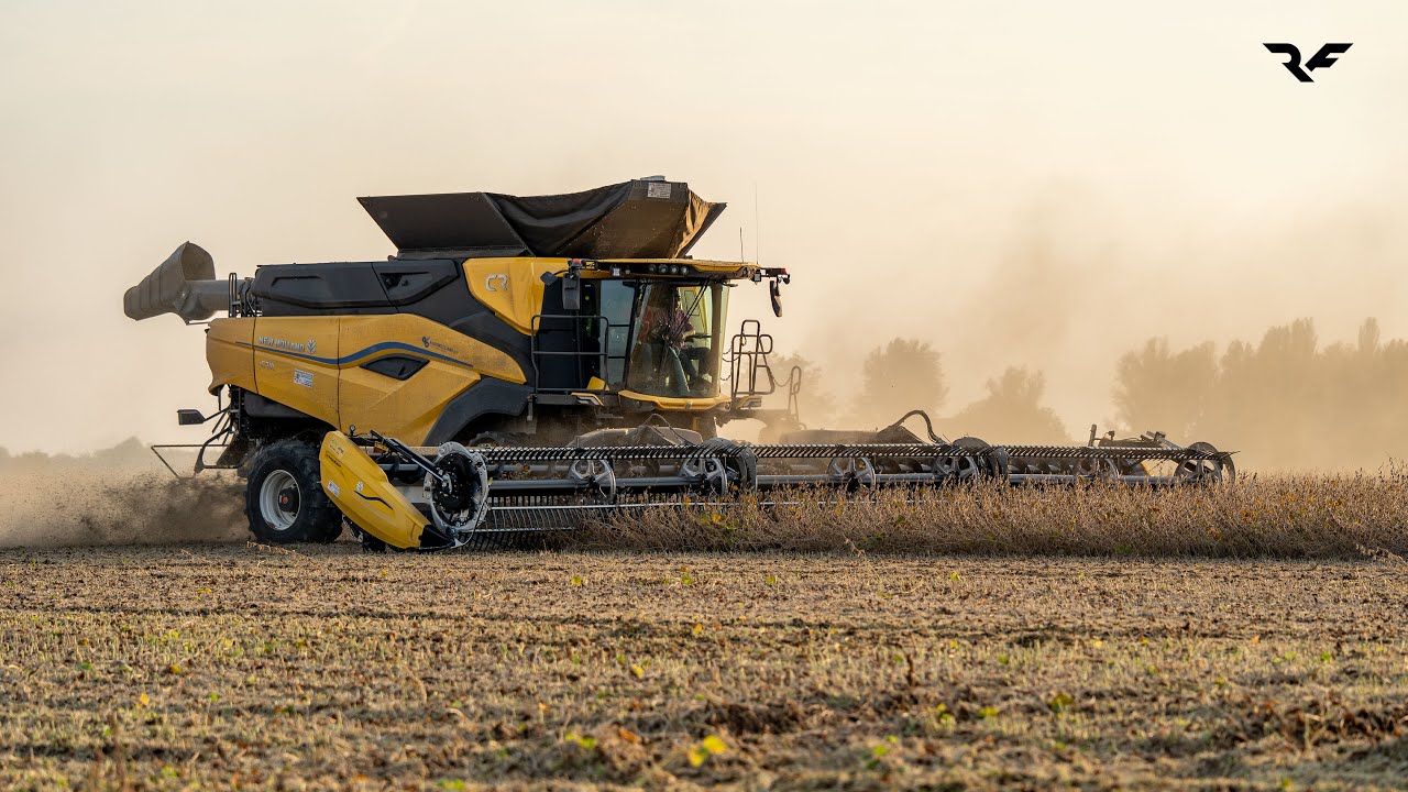 New Holland CR11 Cabview 🚜 - Alla guida della mietitrebbia più potente del mondo! 