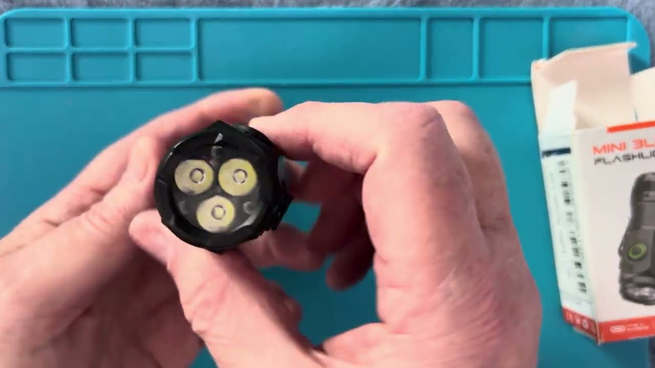 Excellent AliExpress Mini 3 LED Flashlight for Under $2 - Available Now!