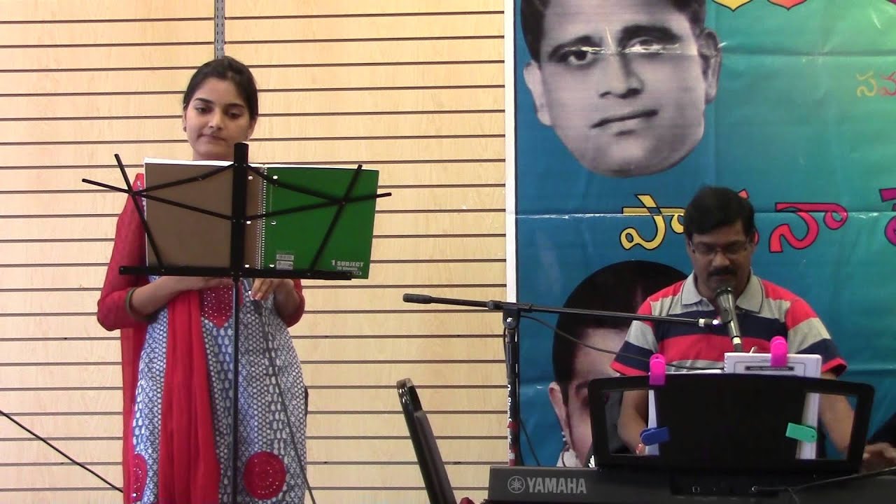 Sharath Chandra, Naga Sahithi sing Vinnanule Priya at Kalaavahini on Sep 28th 2014