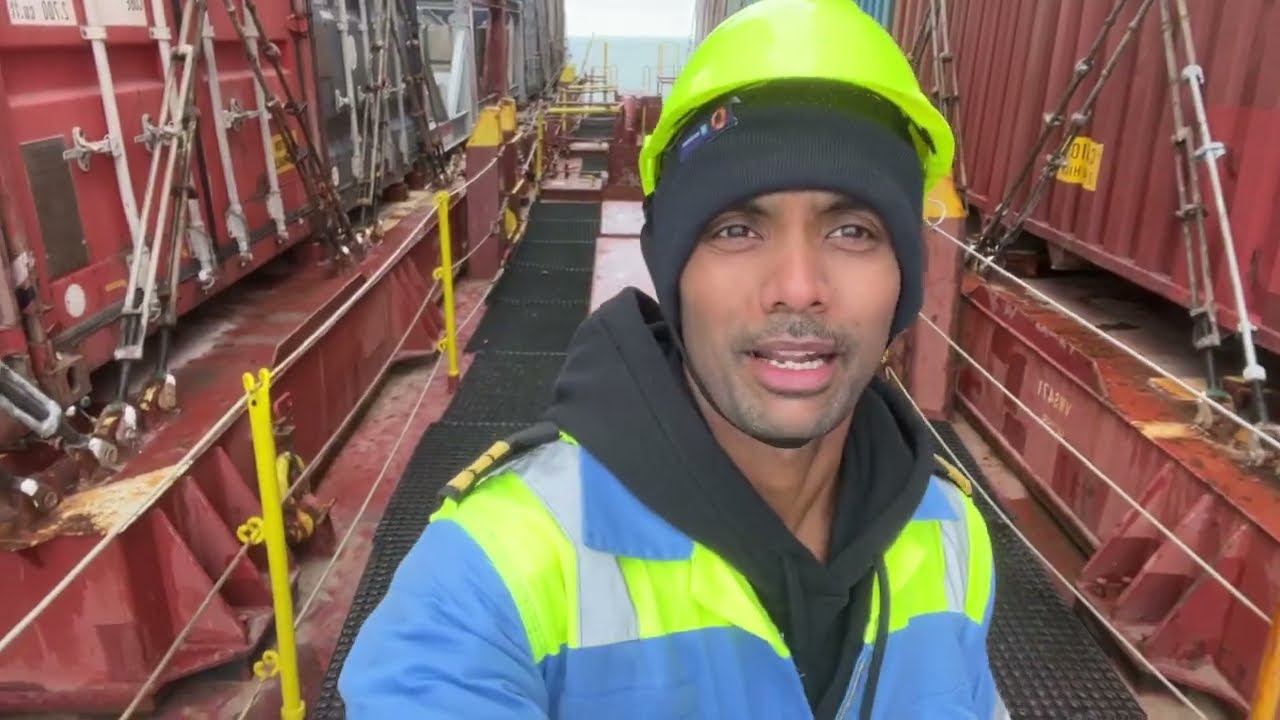 Chief officer morning walk onboard !!!