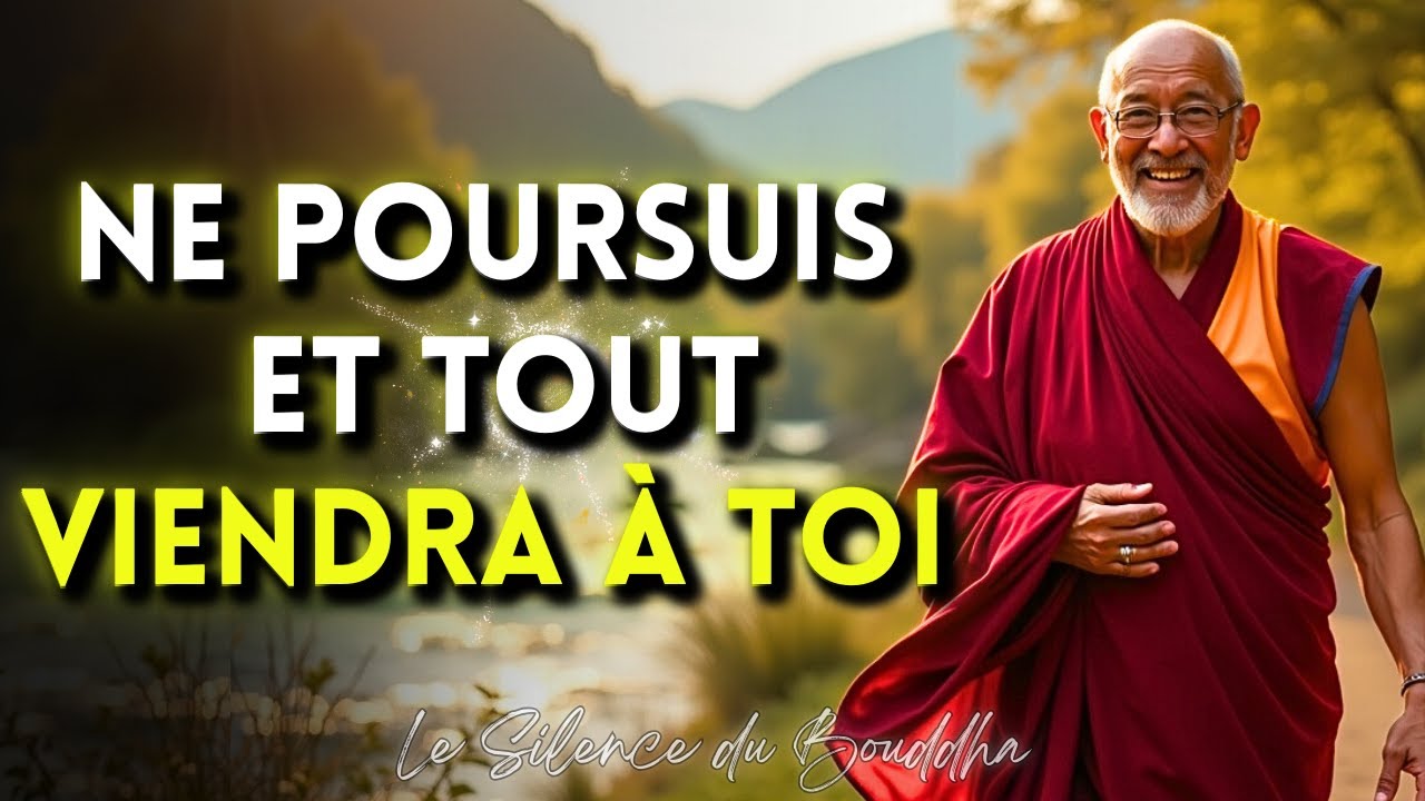Apprends à ne rien poursuivre… et attirer une vie Zen | Bouddhisme
