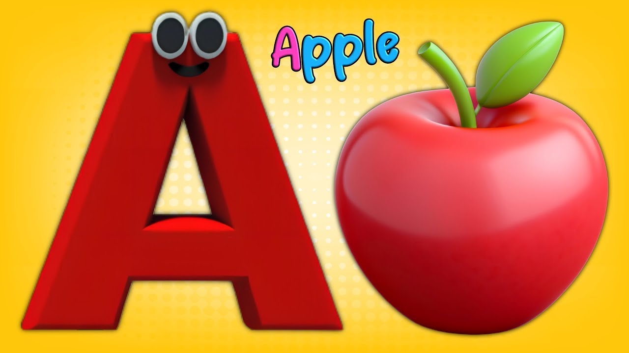 Learn ABC Phonics | Toddler Alphabet Song | A for Apple Nursery Rhyme