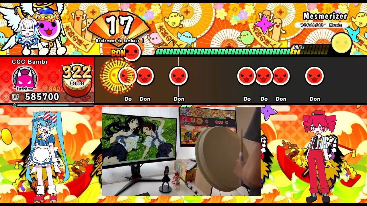 FC #41 - Mesmerizer (Hatsune Miku feat Kasane Teo) - Taiko no Tatsujin [Oni 7★]