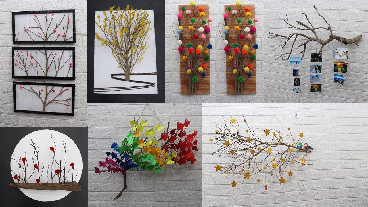Home decorating ideas handmade easy | Tree branches decoration ideas