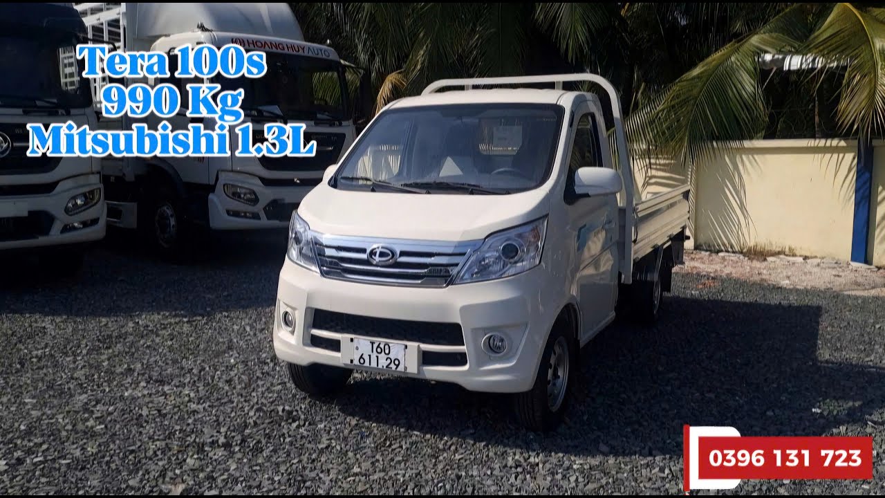 🚛 Tera 100S thùng lửng – Xe tải nhỏ chạy phố, tiết kiệm – bền bỉ