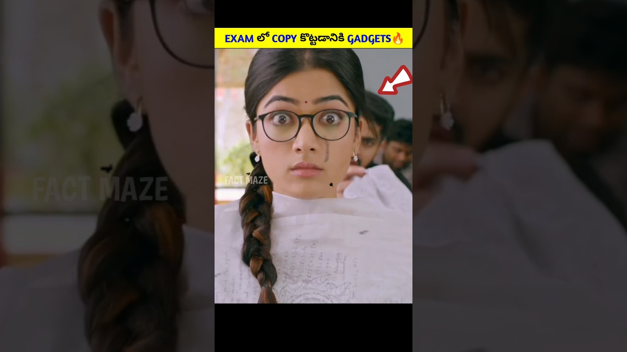 Top 2 Exam Cheating Gadgets🔥|#telugu #telugufacts #facts #shorts #viralnews #viral