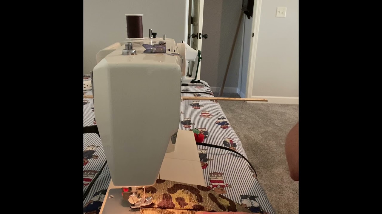 How to make a Box Pleat Dust Ruffle