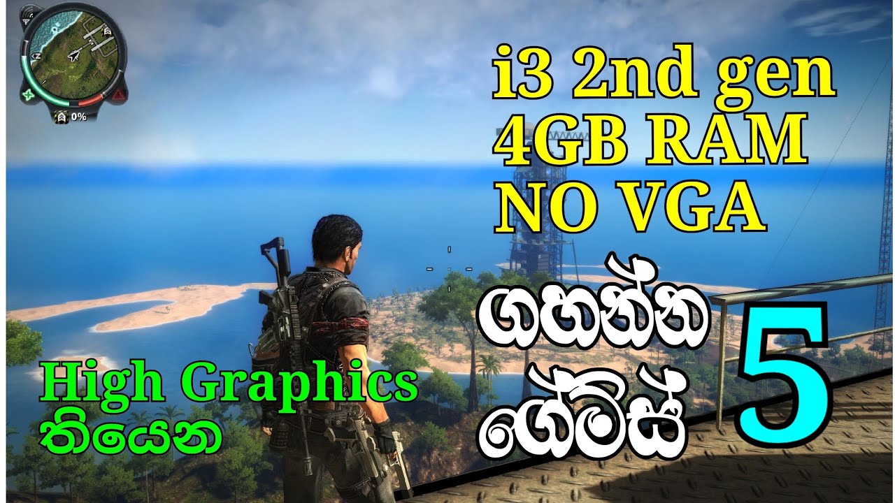 පොඩි PC වලට High Graphics Games 5 ක් 😍|High Graphics Games For Low End PC s